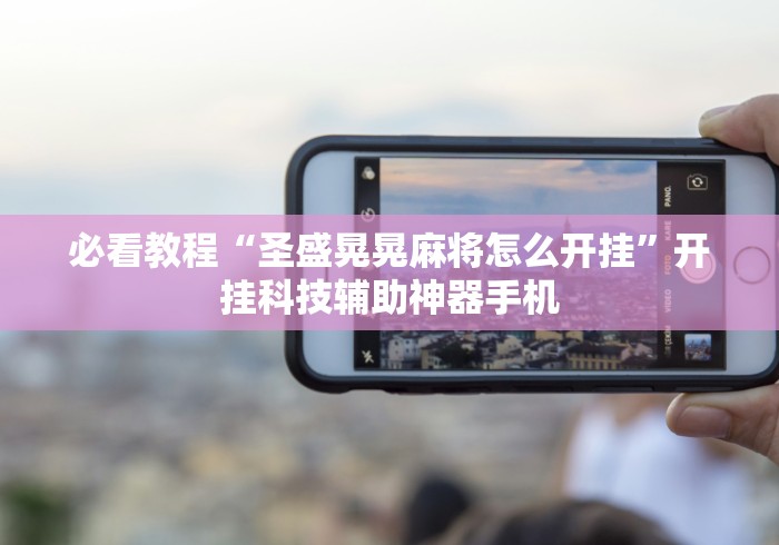 必看教程“圣盛晃晃麻将怎么开挂	”开挂科技辅助神器手机