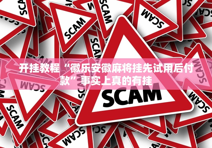 开挂教程“徽乐安徽麻将挂先试用后付款”事实上真的有挂