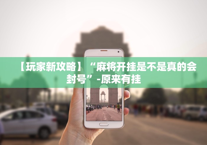 【玩家新攻略】“麻将开挂是不是真的会封号”-原来有挂